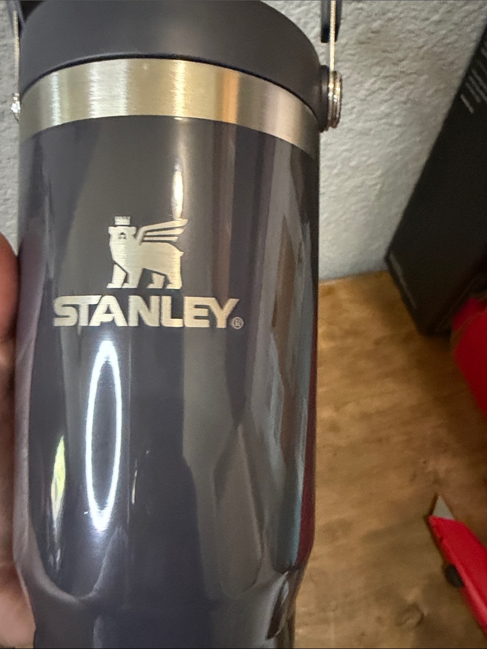 Stanley Flip Straw Tumbler 30oz Elf Collaboration Charcoal Grey - Picture 3 of 6